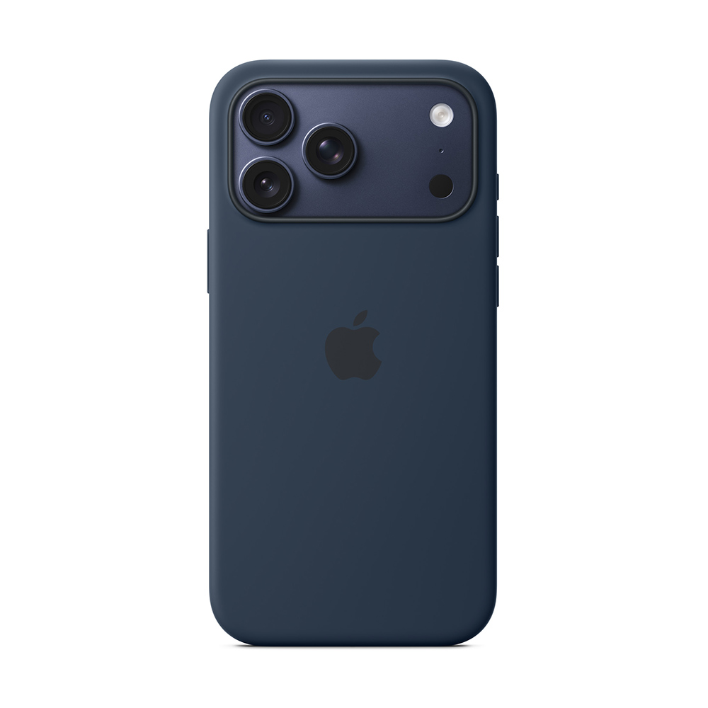 Чехол для iPhone 17 Pro Max Silicone Case Midnight Original, картинка 1