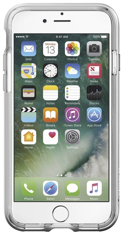Чехол SGP iPhone 7 Neo Hybrid Crystal Satin Silver, картинка 3