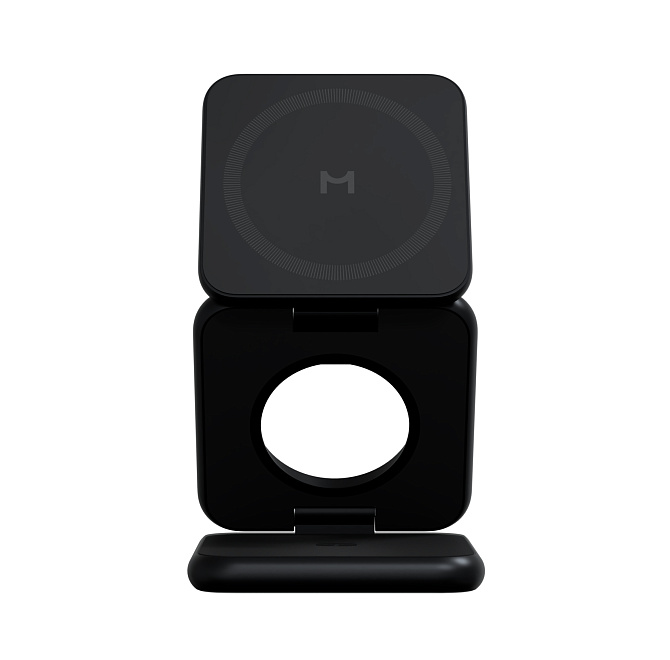 Беспроводное зарядное устройство Magssory 3in1 Fold Pro для Apple, Black, картинка 4