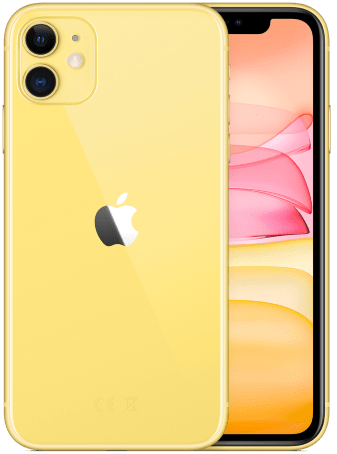 iPhone 11 64GB Yellow (Б/У) 352898113425855, картинка 1