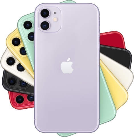 Смартфон Apple iPhone 11 128GB Purple (MHDM3RU/A), слайд 5