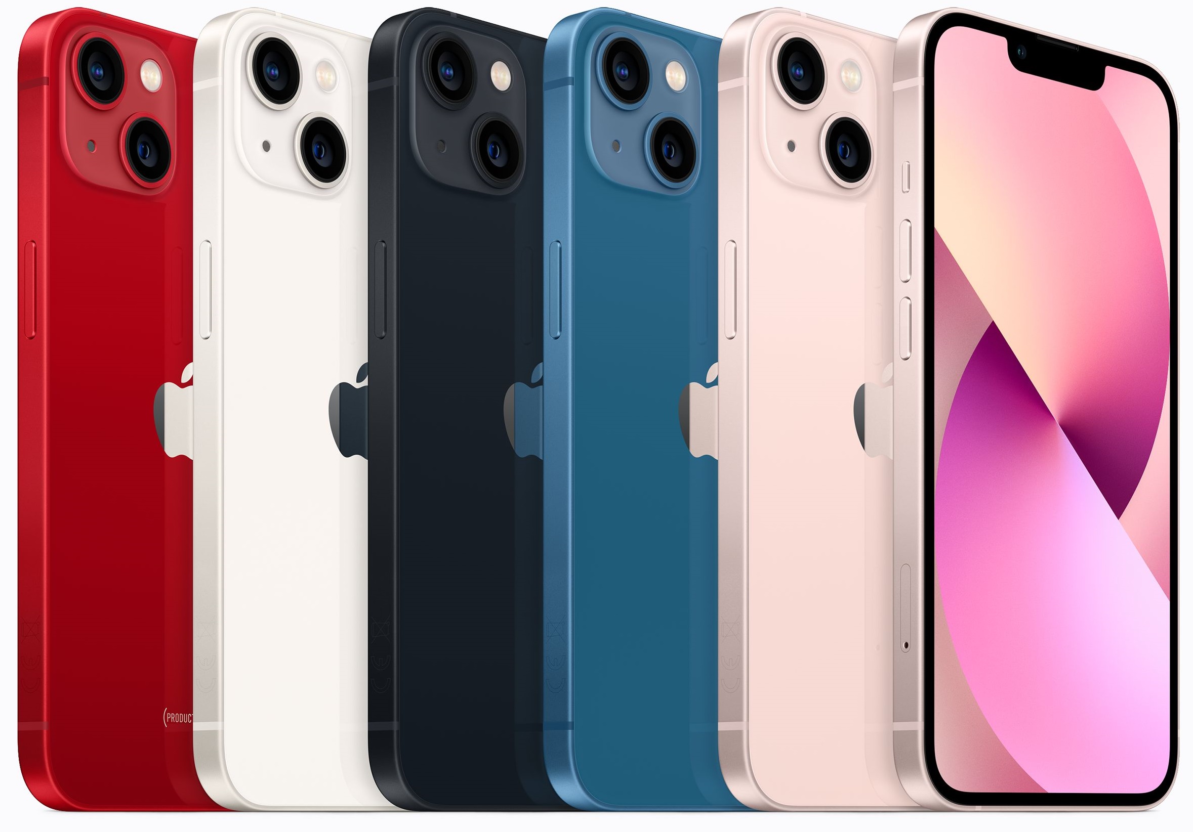 Смартфон Apple iPhone 13 256GB Розовый (MLP53RU/A), картинка 7