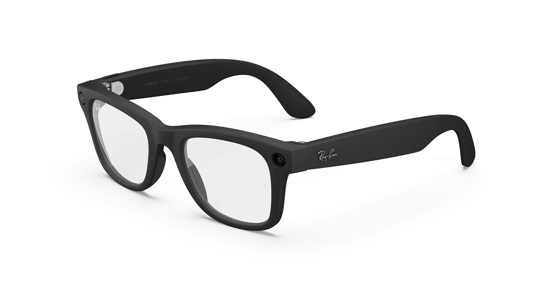 Умные очки RayBan Wayfarer RW4012 (Gen 2) Matte Black/Clear (155 - 53), картинка 2