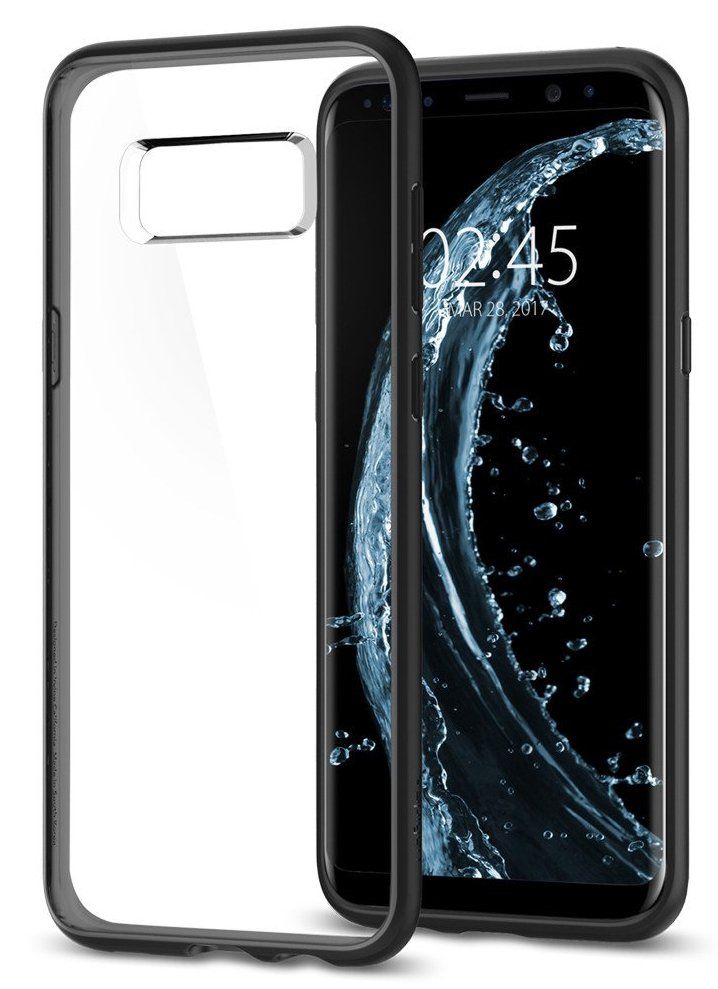 SGP Чехол Samsung S8+ Ultra Hybrid Matte Black, картинка 2
