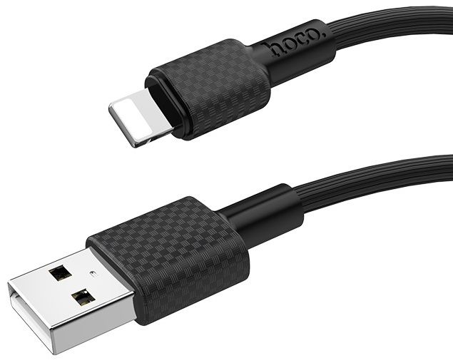 Кабель HOCO X29 Lightning to USB Cable 1.0m - Black, слайд 2