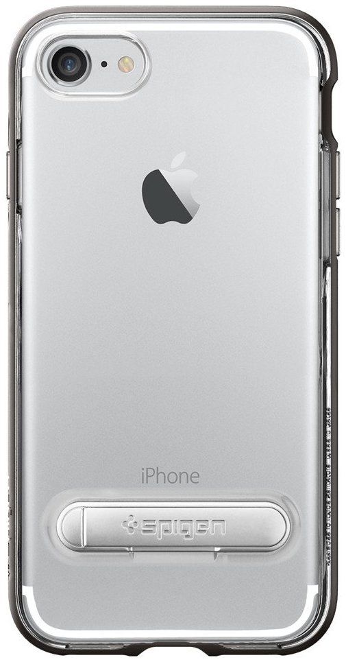 Чехол SGP iPhone 7/8 Crystal Hybrid Gunmetal, слайд 3