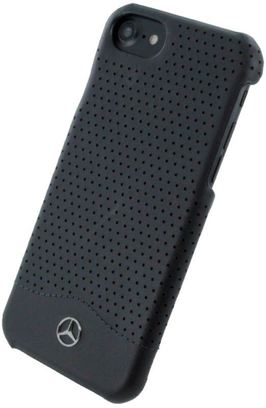 Чехол Mercedes WAVE II iPhone 7 Plus Leather Perforated Hard Case Black, картинка 2