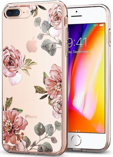 Чехол SGP iPhone 7/8 Plus Liquid Crystal Aquarelle Rose Rose