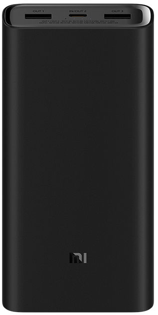 Внешний аккумулятор Xiaomi Mi Power Bank 3 Pro 20000mAh 50W Max Black