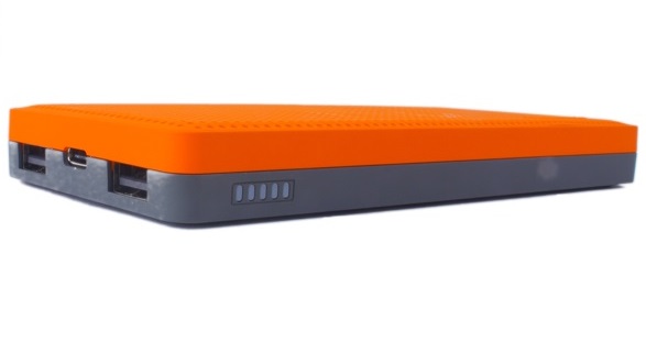 Внешний аккумулятор беспроводной REMAX Miles Series Wireless PowerBank 10.000mAh - Оранжевый, картинка 3