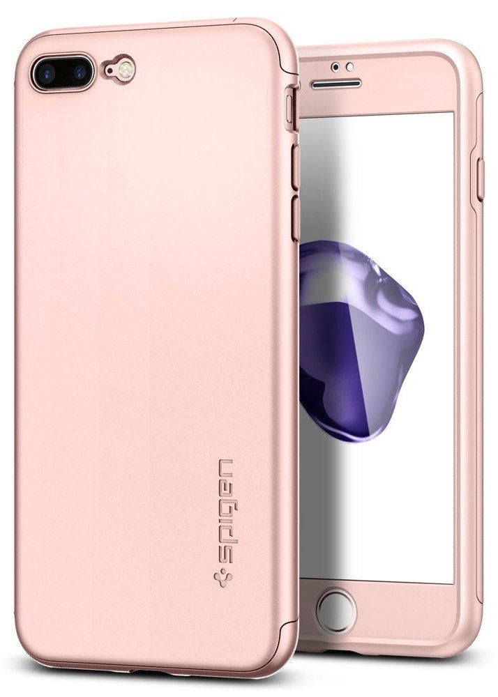 Чехол SGP iPhone 7 Plus Air Fit 360 Rose Gold