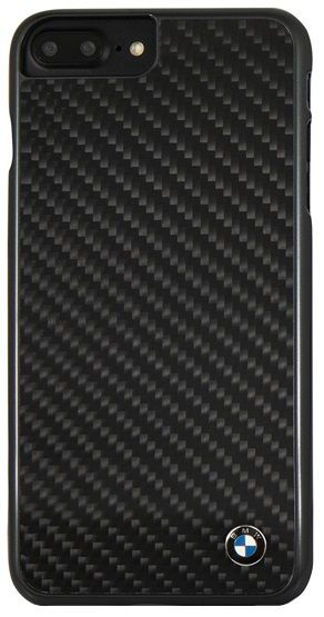 Чехол BMW iPhone 7/8 Plus Signature Real carbon Hard Black, картинка 4