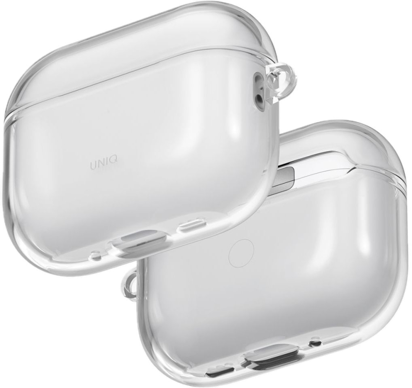 Чехол для AirPods Pro 3 UNIQ Glossy Clear, картинка 4