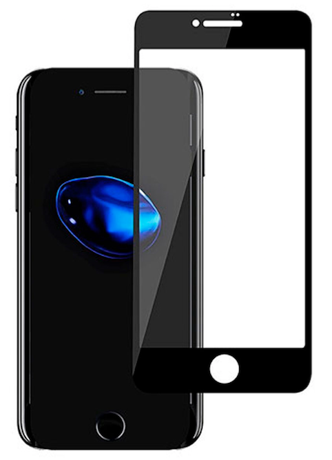 Защитное стекло Защитное стекло DEVIA Tempered Glass iPhone 7/8 Plus Black, слайд 2