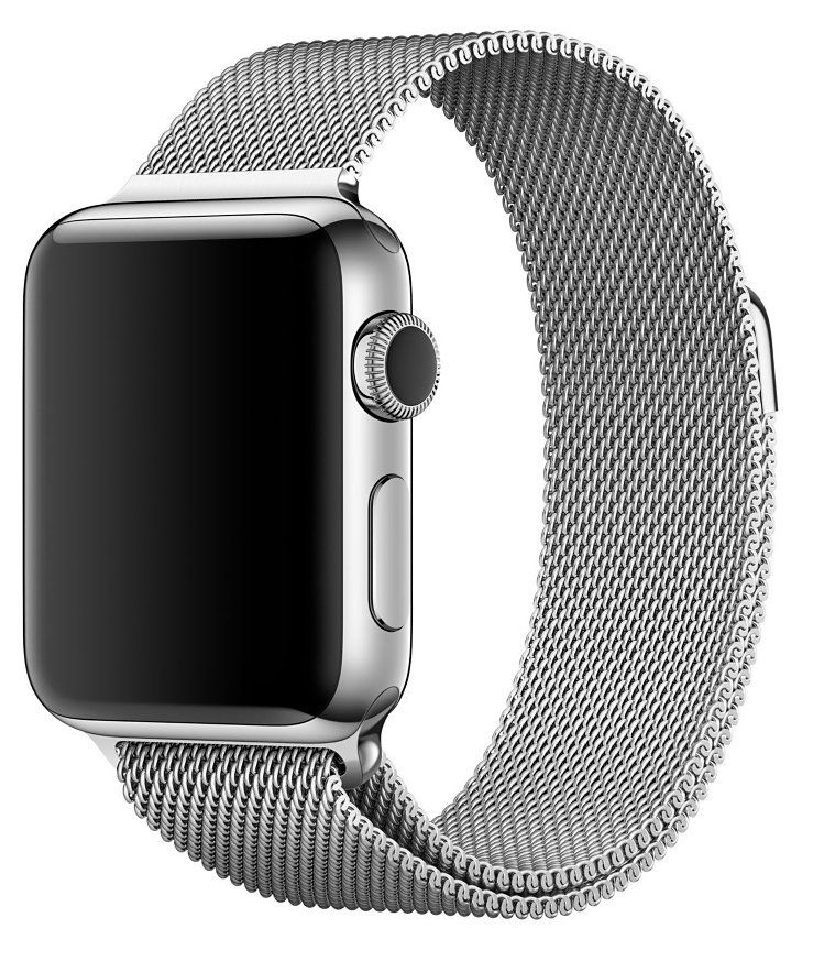 Ремешок для Apple Watch 38mm Milano - Silver, картинка 2