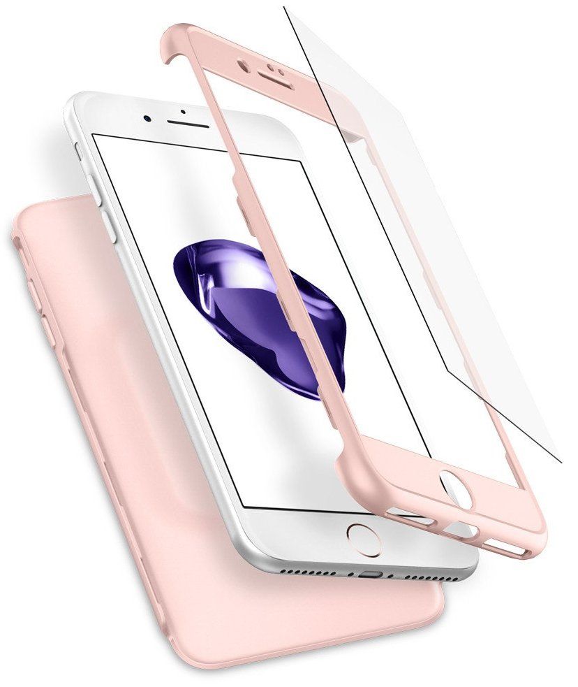 Чехол SGP iPhone 7 Plus Air Fit 360 Rose Gold, слайд 4