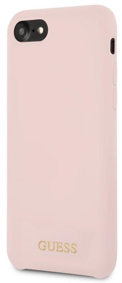 Чехол GUESS iPhone 7/8 Silicone Collection Light Pink, картинка 2