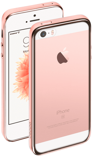 Чехол Deppa iPhone 5S/SE Gel Plus Case - Rose Gold, слайд 1