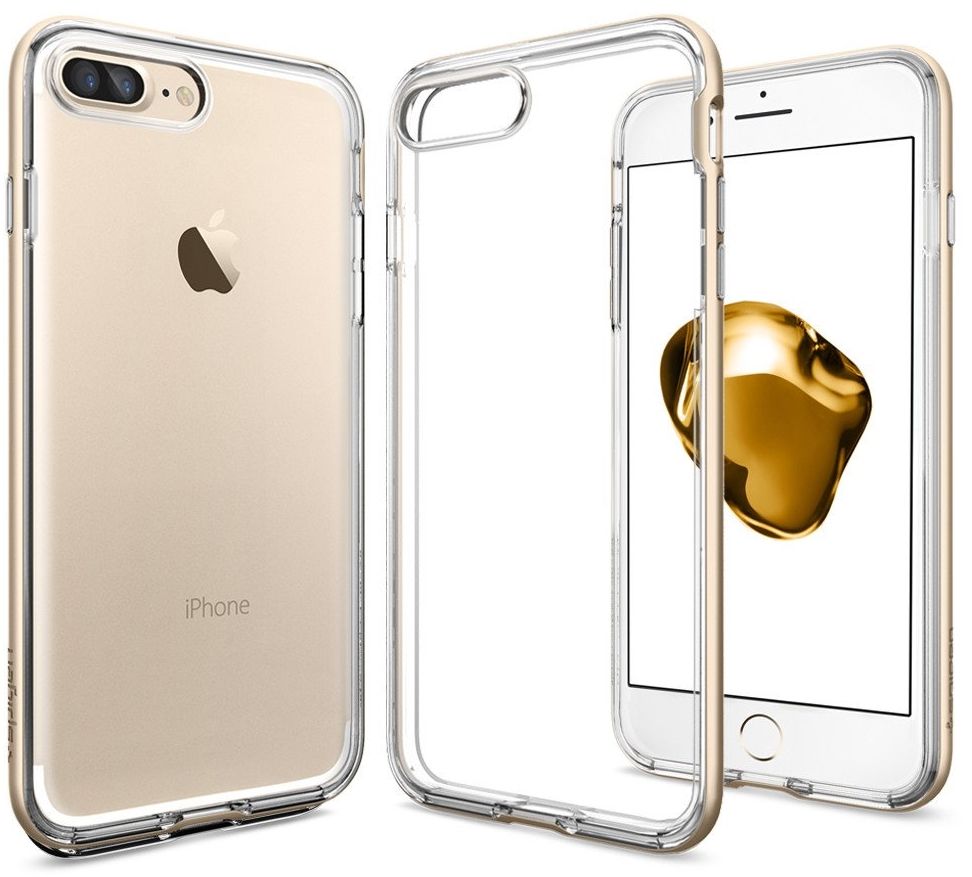 Чехол SGP iPhone 7 Plus Neo Hybrid Crystal Champagne Gold, слайд 2