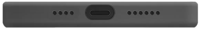 Чехол UNIQ для iPhone 12 Pro Max (6.7) LINO Anti-microbial - Black, слайд 5