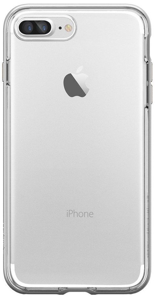 Чехол SGP iPhone 7 Plus Neo Hybrid Crystal Satin Silver, картинка 3