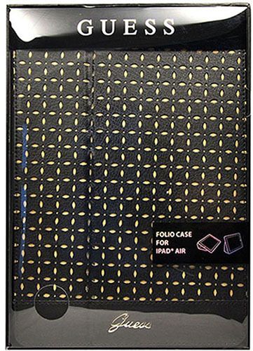 Чехол GUESS Gianina для iPad Air/ iPad 2017  чёрный, картинка 3