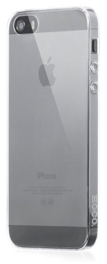Силиконовый чехол HOCO iPhone 5/SE Light Series TPU - Grey, слайд 2