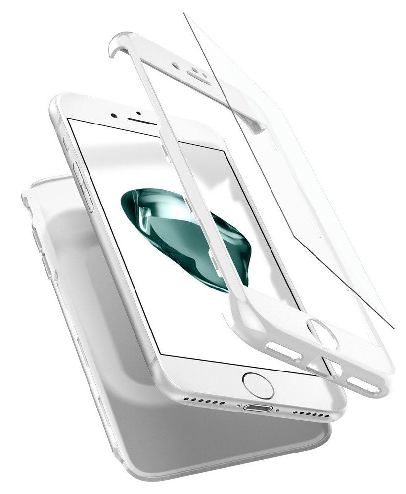 Чехол SGP iPhone 7 Air Fit 360 White, картинка 3