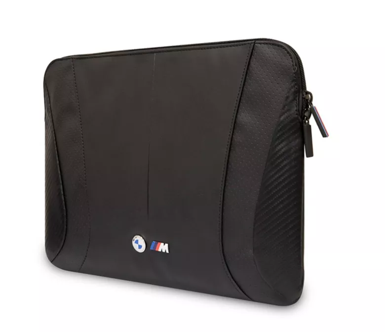 Сумка BMW для MacBook 13"/14" Carbon Perforated Black, картинка 2