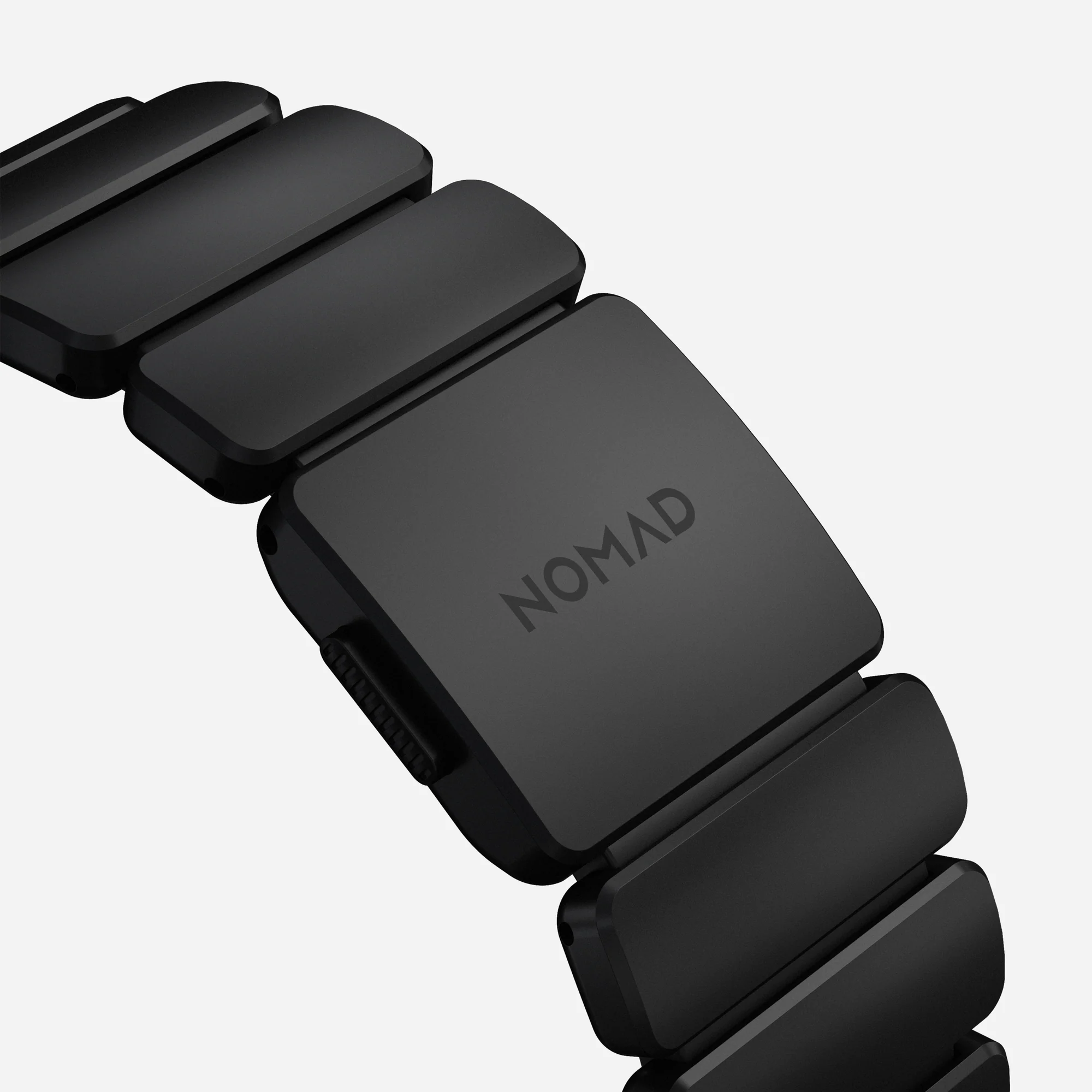 Ремешок Stratos Band Ultra Orange для Apple Watch 44/49mm Black Metal, картинка 5