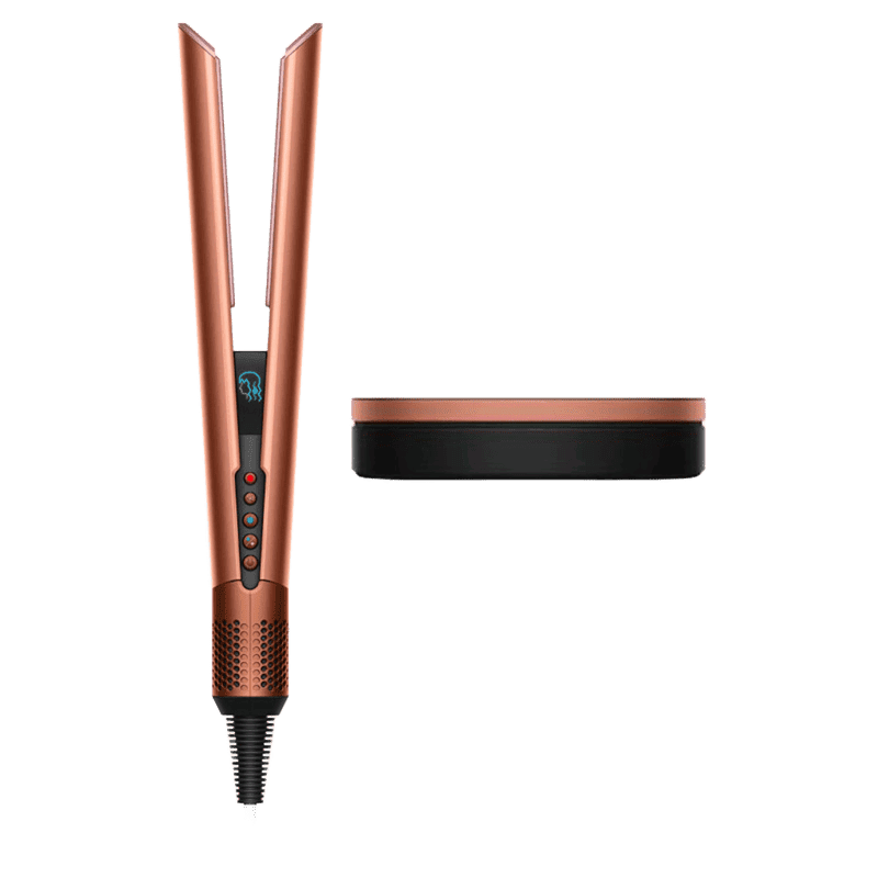 Выпрямитель для волос Dyson Airstrait Straightener HT01 (Amber Silk) - Подарочный кейс, картинка 1