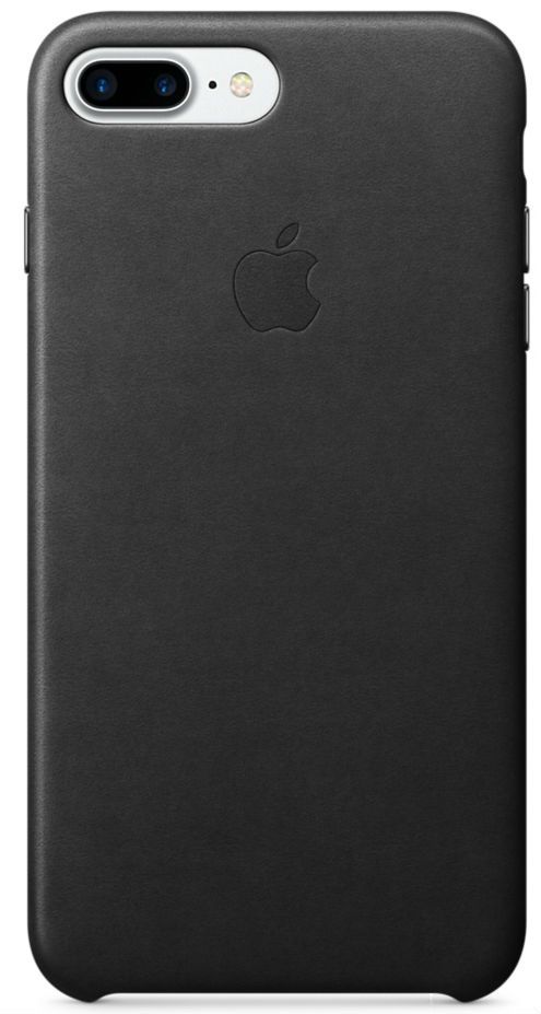 Чехол кожаный Apple iPhone 7 Plus Leather Case Black, картинка 1