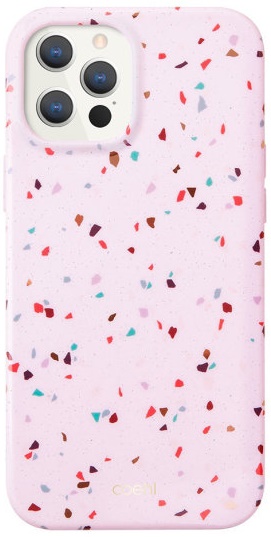 Чехол UNIQ для iPhone 12 Pro Max (6.7) COEHL Terrazzo - Pink