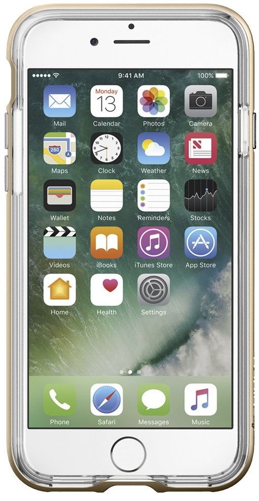 Чехол SGP iPhone 7 Neo Hybrid Crystal Gold, слайд 3