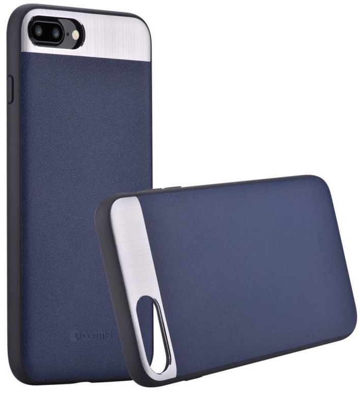 Чехол Cooma iPhone 7 Vivid Leather Case - Blue, картинка 3