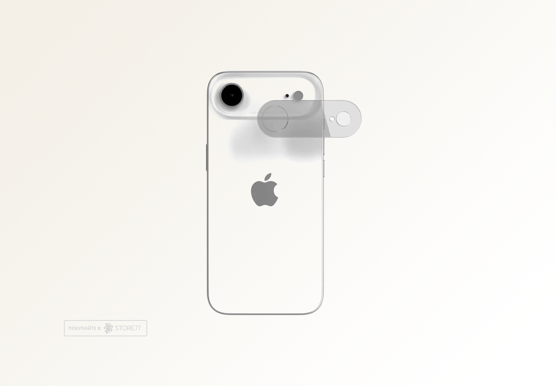 Защитное стекло камеры iPhone Air VLP, без рамки, картинка 3