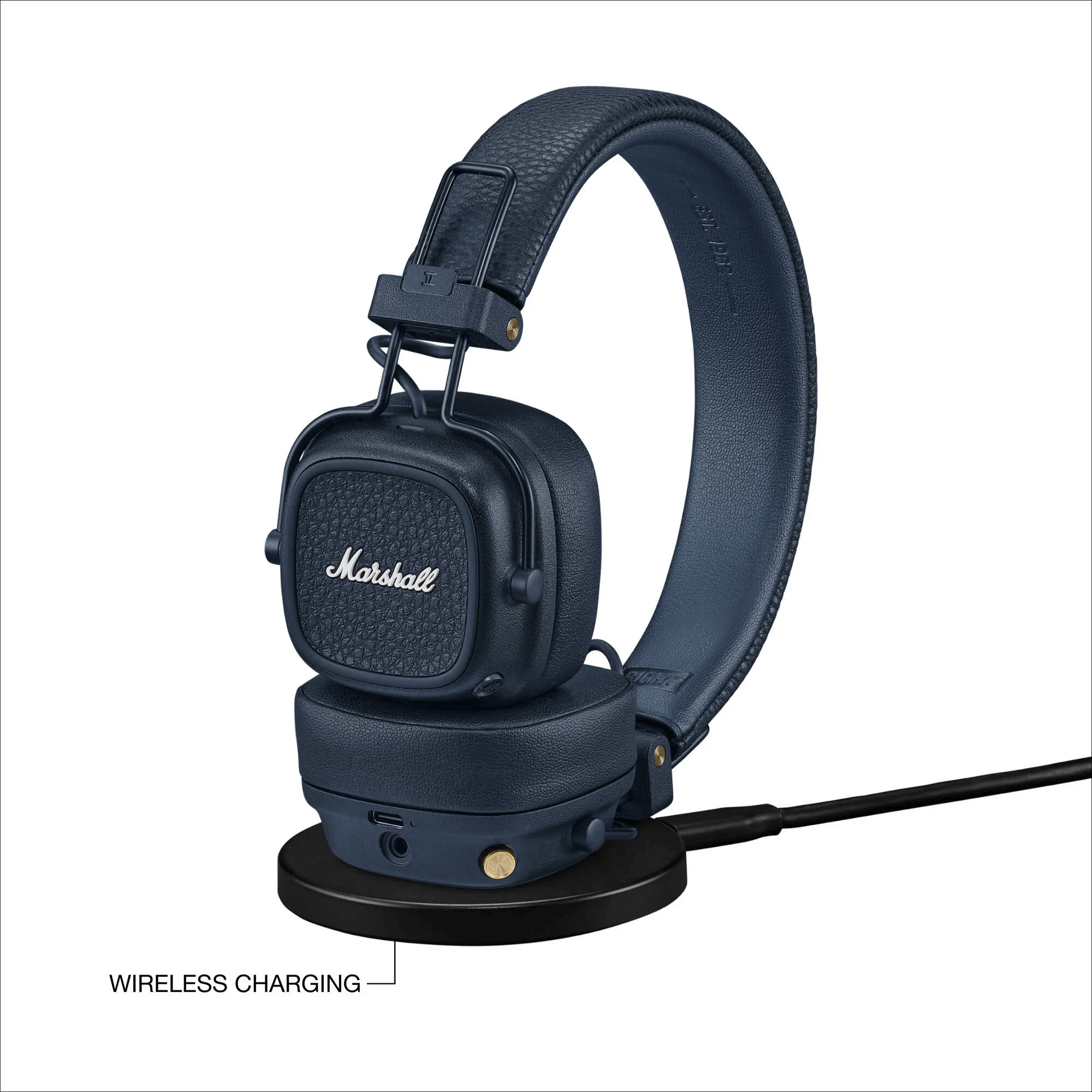 Беспроводные наушники Marshall Major V Midnight Blue, картинка 5