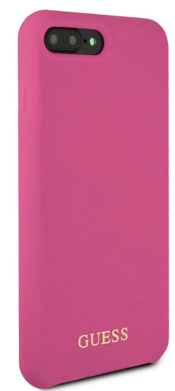 Чехол GUESS iPhone 7/8 Plus Silicone Collection Hard Pink, слайд 3