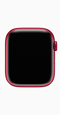 Apple Watch Series 7, 45 мм, цвета Red, спортивный браслет Red, картинка 2