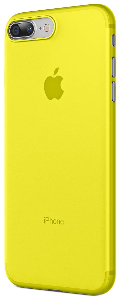 Чехол VIPE Flex iPhone 7/8 Plus Ultra Slim 0.3 - Yellow, слайд 1