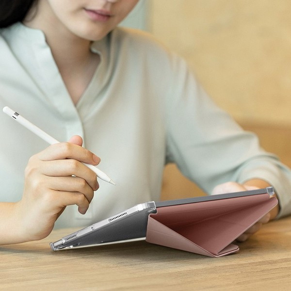 Чехол для iPad Air 11 (2024/2025) UNIQ Camden Click, Pink, картинка 4