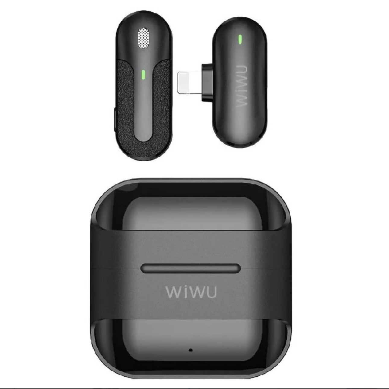 Беспроводной Петличный микрофон WiWU Wi-WM001 Type-C, картинка 4