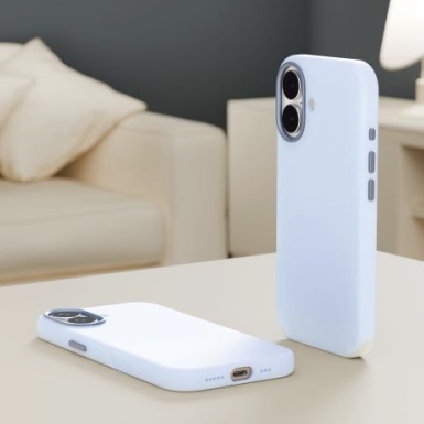 Чехол для iPhone 17 VLP Aster Pro Case c MagSafe, голубой, картинка 4