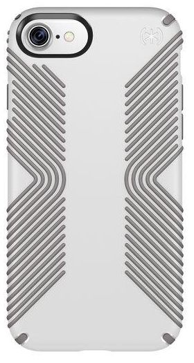 Чехол SPECK Presidio Grip iPhone 7 case - White, слайд 1