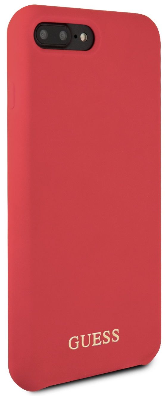 Чехол GUESS iPhone 7/8 Plus Silicone Collection Hard Red, слайд 6