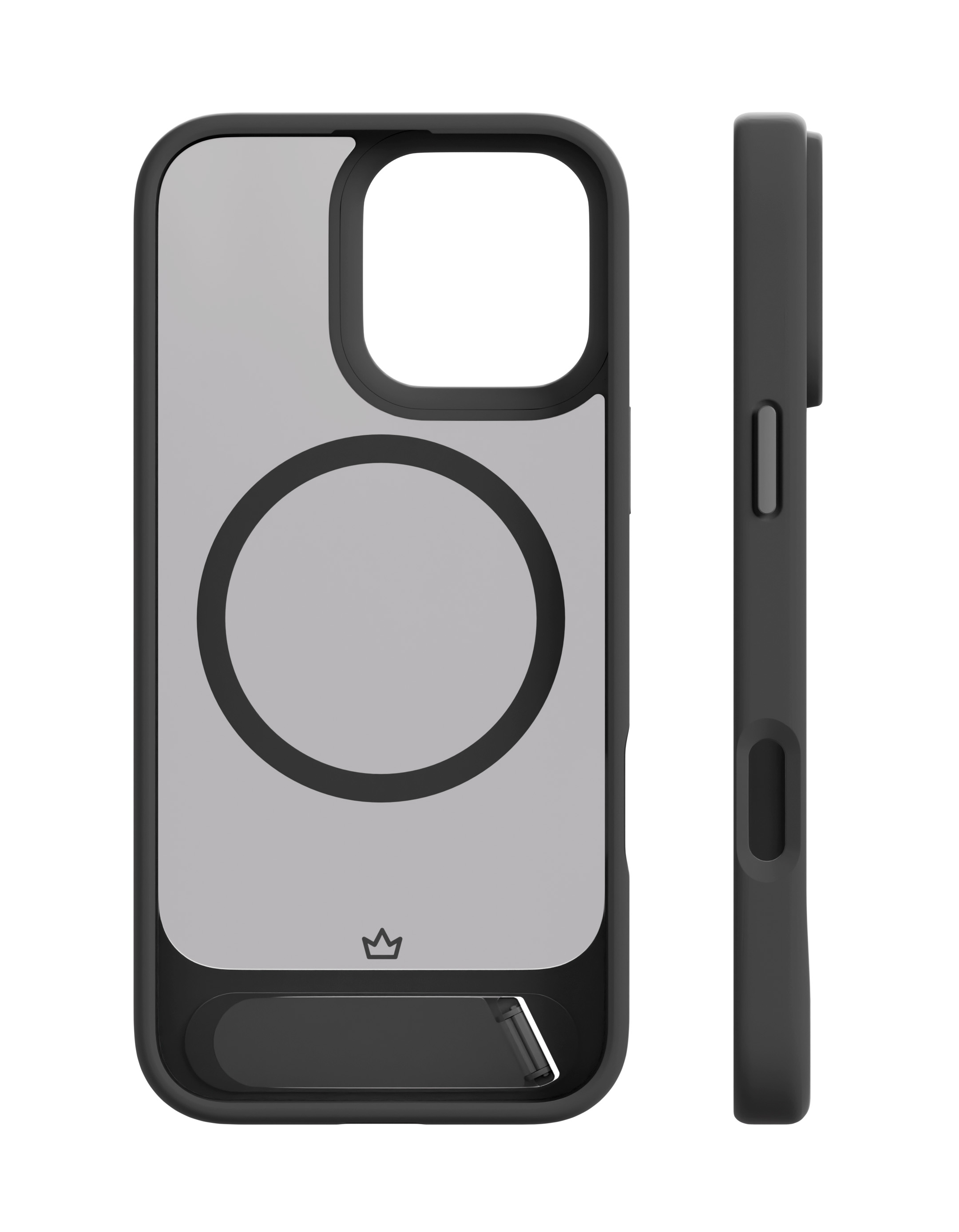 Чехол для iPhone 16 Pro VLP Stand Case c MagSafe, черный, картинка 3