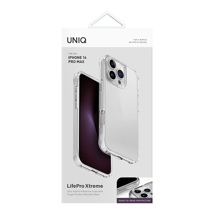 Чехол для iPhone 16 Pro Max UNIQ LifePro Xtreme Clear, картинка 4