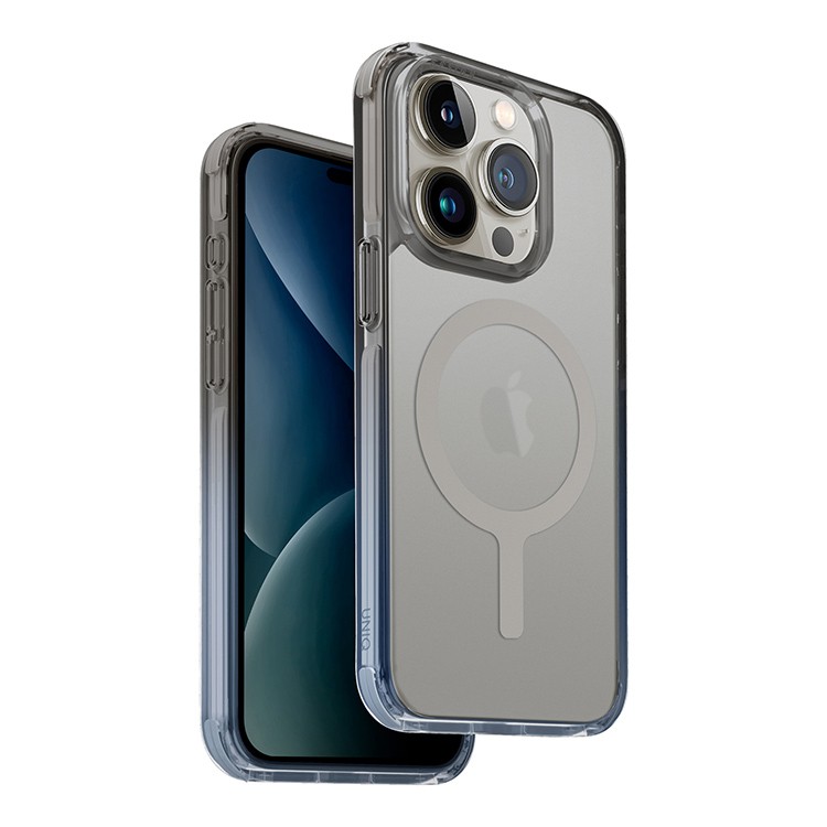 Чехол для iPhone 15 Pro UNIQ Combat Dusty Blue Grey