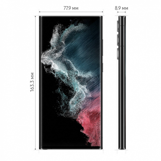 Смартфон Samsung Galaxy S22 Ultra 8/128Gb Black, слайд 2