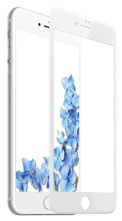 Защитное стекло MAHAZA Tempered Glass 0.2mm iPhone 7  - White, слайд 1